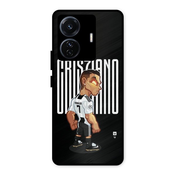 Soccer Star Metal Back Case for iQOO Z6