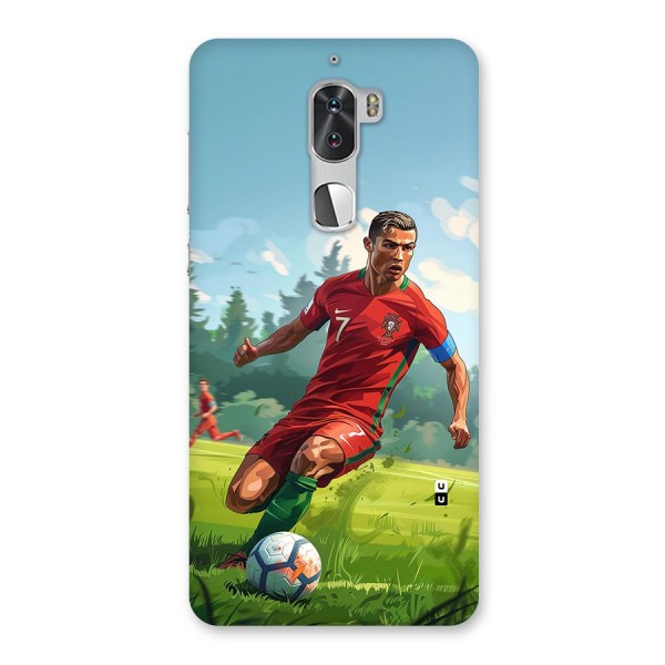 Soccer Star Playing Back Case for Coolpad Cool 1