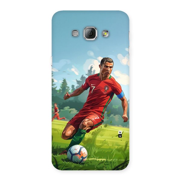 Soccer Star Playing Back Case for Galaxy A8