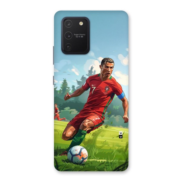 Soccer Star Playing Back Case for Galaxy S10 Lite