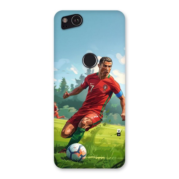 Soccer Star Playing Back Case for Google Pixel 2