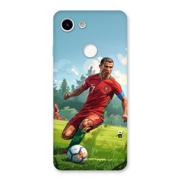 Soccer Star Playing Back Case for Google Pixel 3