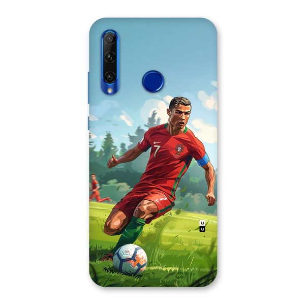 Soccer Star Playing Back Case for Honor 20i