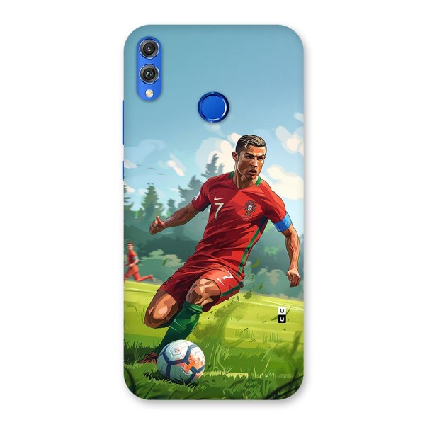 Soccer Star Playing Back Case for Honor 8X