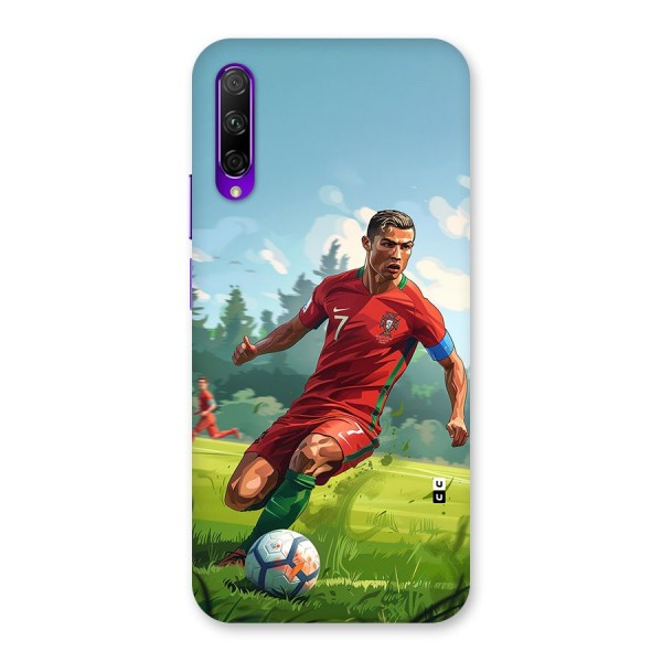 Soccer Star Playing Back Case for Honor 9X Pro