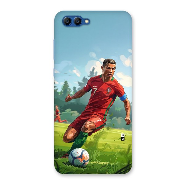 Soccer Star Playing Back Case for Honor View 10