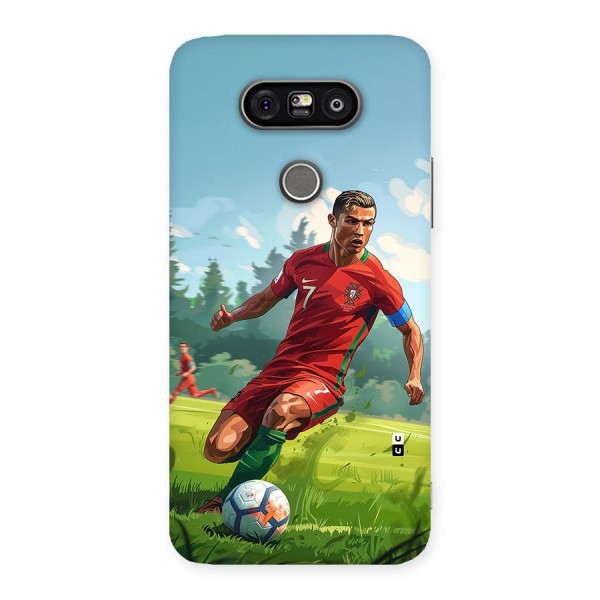 Soccer Star Playing Back Case for LG G5