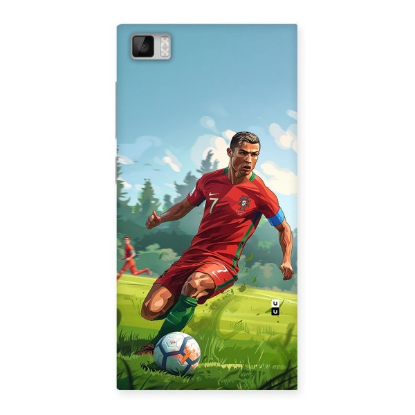 Soccer Star Playing Back Case for Mi3