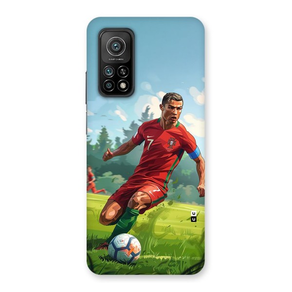 Soccer Star Playing Back Case for Mi 10T 5G