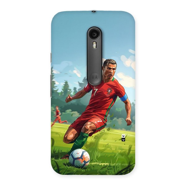 Soccer Star Playing Back Case for Moto G3