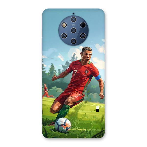 Soccer Star Playing Back Case for Nokia 9 PureView