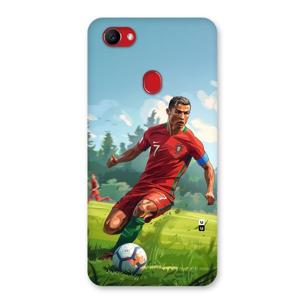 Soccer Star Playing Back Case for Oppo F7