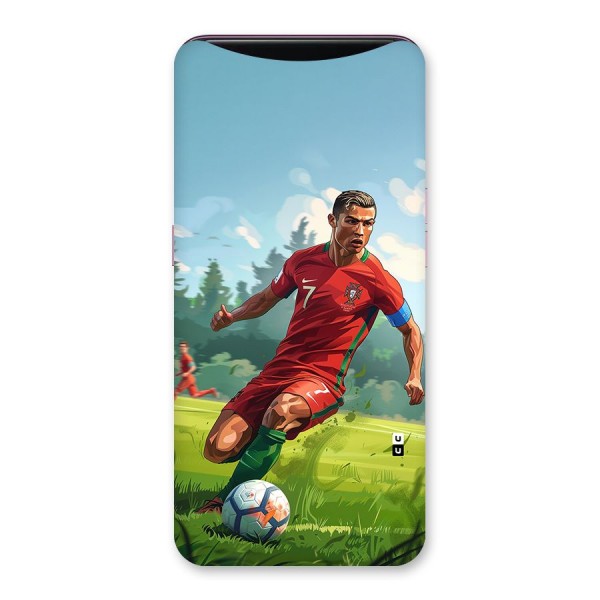 Soccer Star Playing Back Case for Oppo Find X