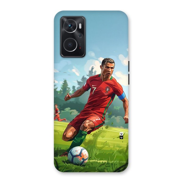 Soccer Star Playing Back Case for Oppo K10 4G