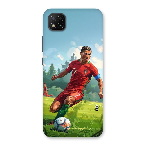 Soccer Star Playing Back Case for Poco C3