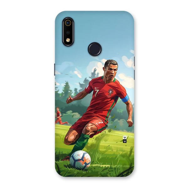 Soccer Star Playing Back Case for Realme 3i