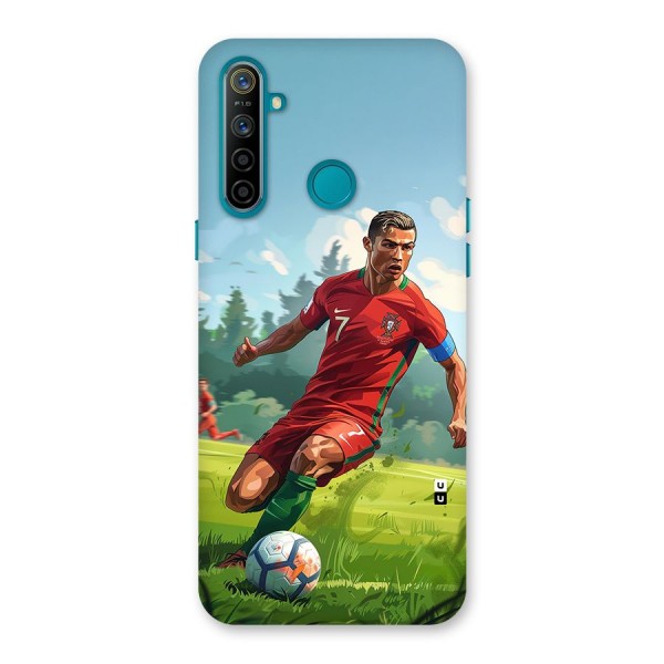 Soccer Star Playing Back Case for Realme 5i