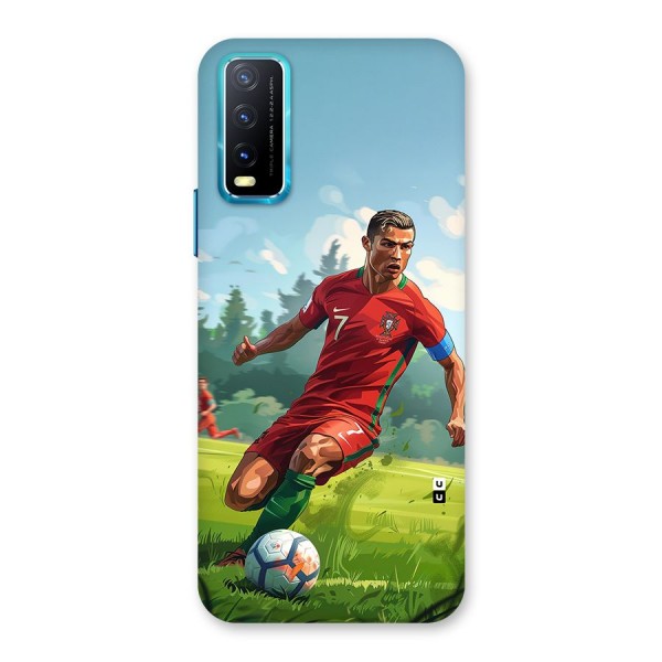 Soccer Star Playing Back Case for Vivo Y12s