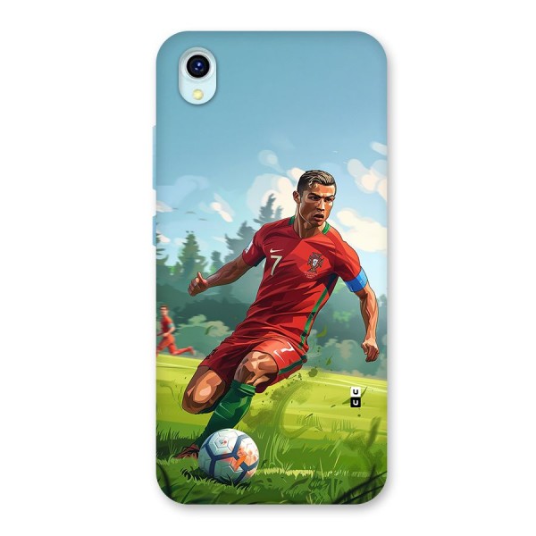 Soccer Star Playing Back Case for Vivo Y1s