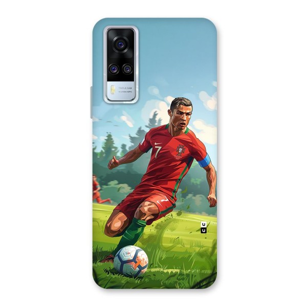 Soccer Star Playing Back Case for Vivo Y51A