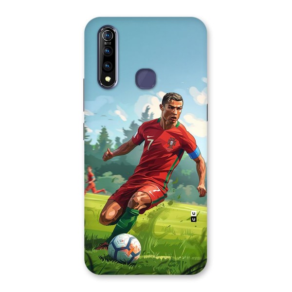 Soccer Star Playing Back Case for Vivo Z1 Pro