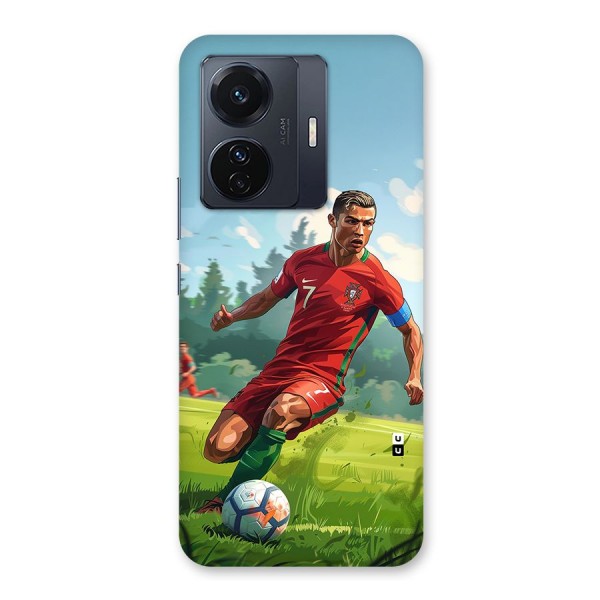 Soccer Star Playing Back Case for Vivo iQOO Z6 Pro