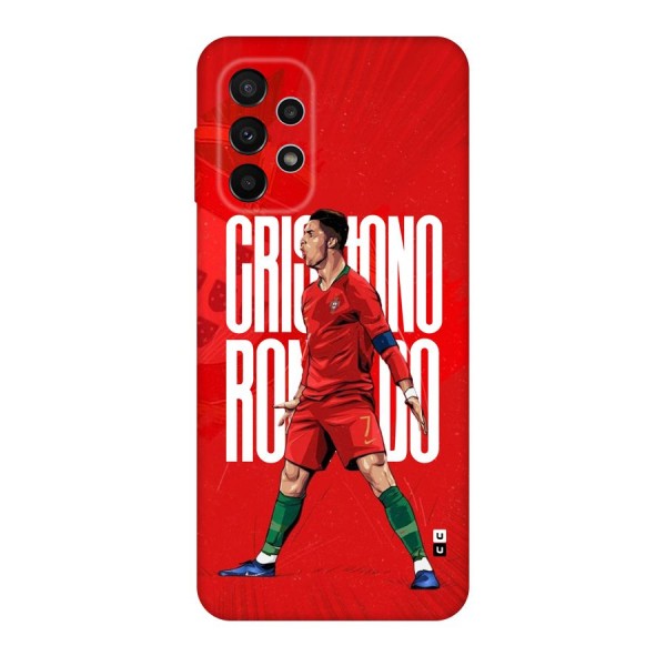 Soccer Star Roar Back Case for Galaxy A23