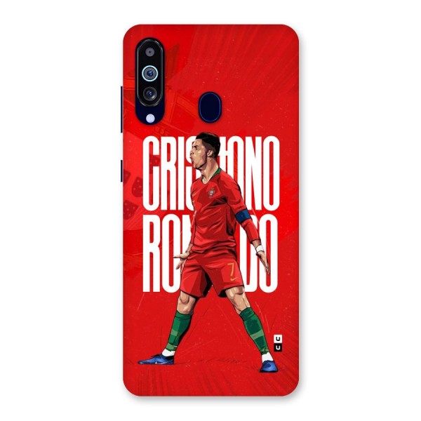 Soccer Star Roar Back Case for Galaxy A60