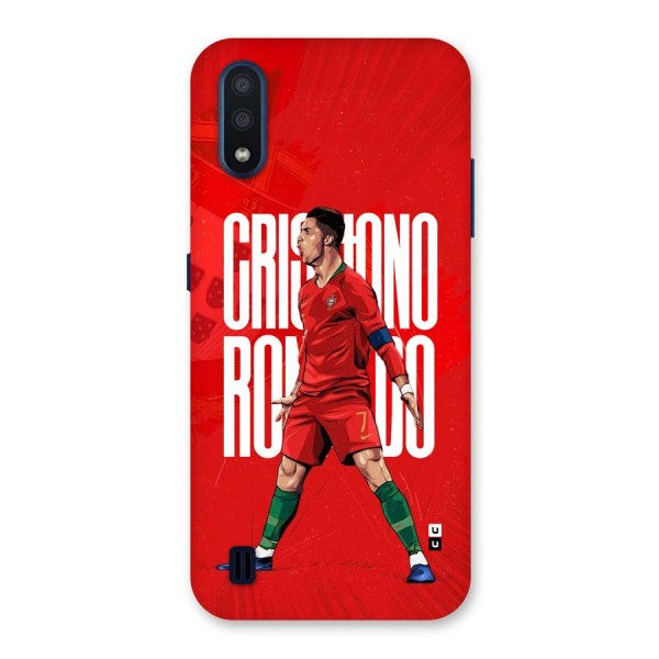 Soccer Star Roar Back Case for Galaxy M01