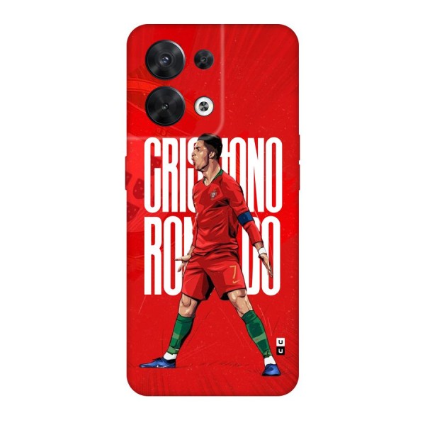 Soccer Star Roar Back Case for Oppo Reno8 5G