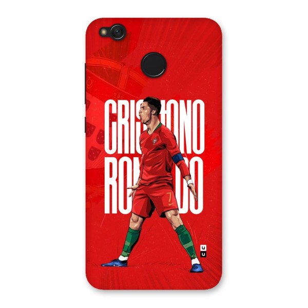 Soccer Star Roar Back Case for Redmi 4