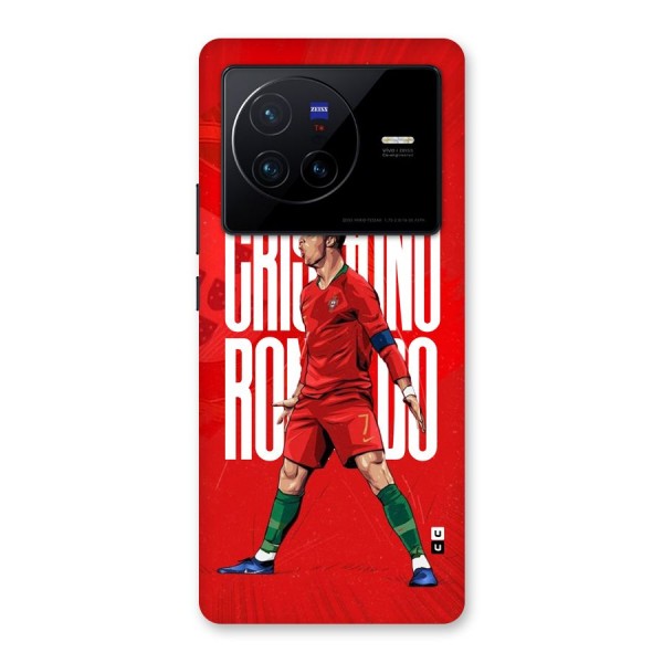 Soccer Star Roar Back Case for Vivo X80