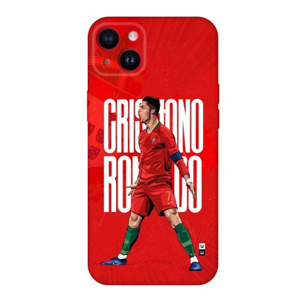 Soccer Star Roar Back Case for iPhone 14 Plus