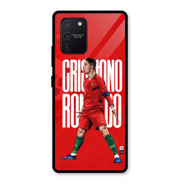 Soccer Star Roar Glass Back Case for Galaxy S10 Lite