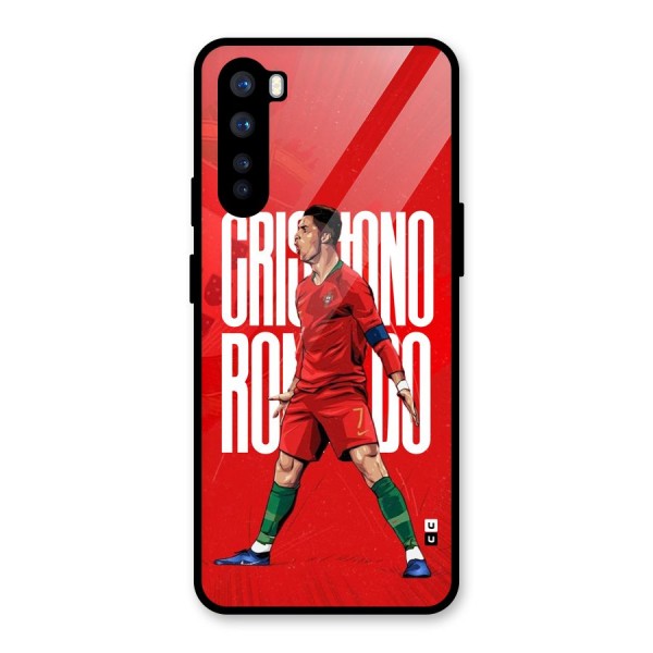 Soccer Star Roar Glass Back Case for OnePlus Nord