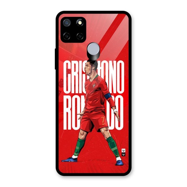 Soccer Star Roar Glass Back Case for Realme C12