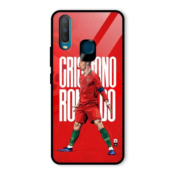 Soccer Star Roar Glass Back Case for Vivo Y17