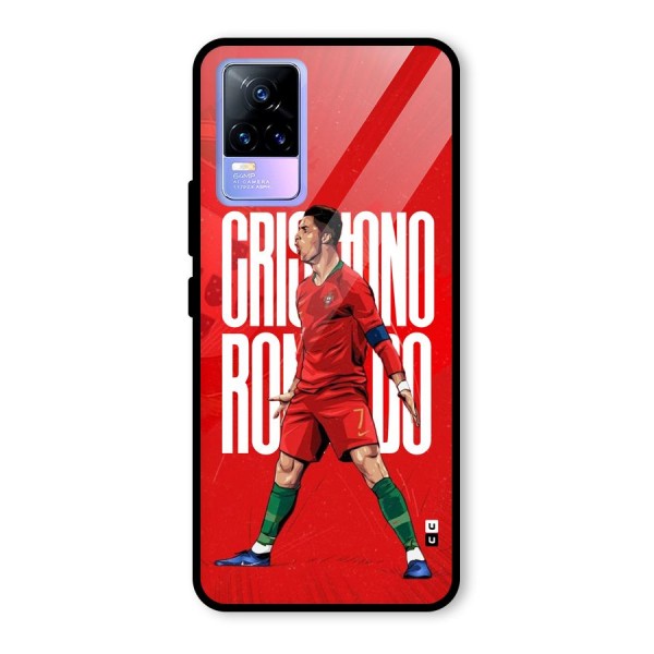 Soccer Star Roar Glass Back Case for Vivo Y73