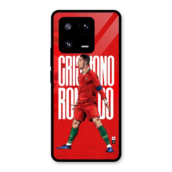 Soccer Star Roar Glass Back Case for Xiaomi 13 Pro