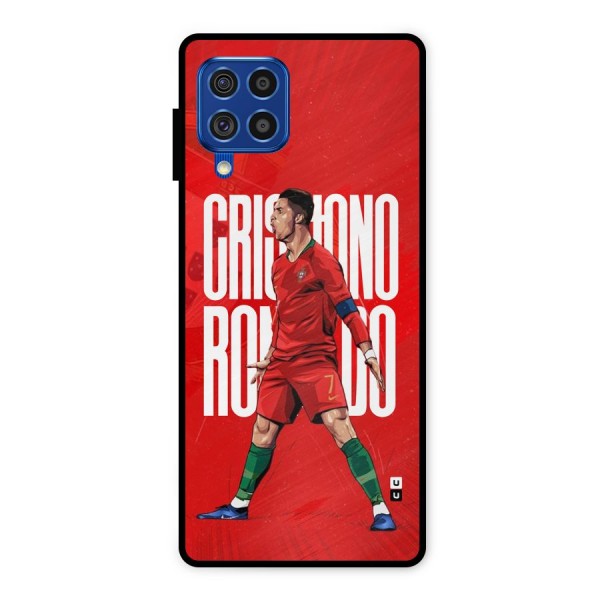 Soccer Star Roar Metal Back Case for Galaxy F62