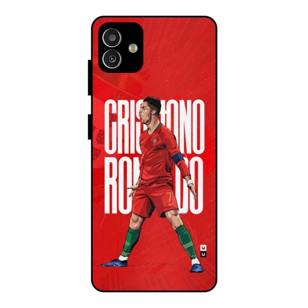 Soccer Star Roar Metal Back Case for Galaxy M13 5G