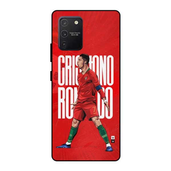 Soccer Star Roar Metal Back Case for Galaxy S10 Lite