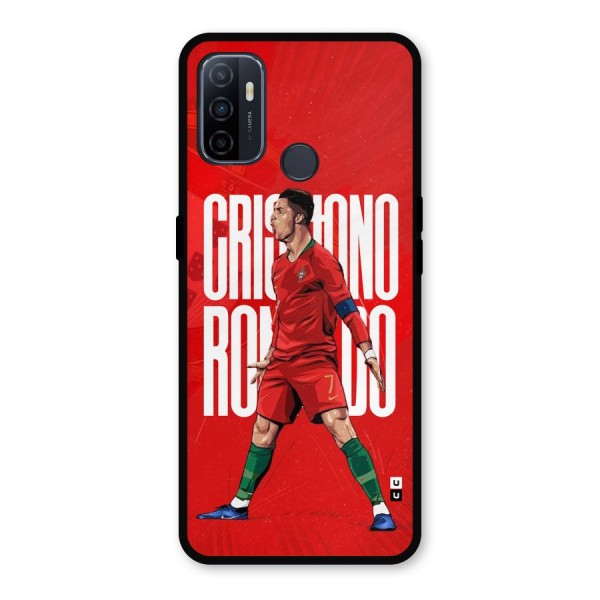 Soccer Star Roar Metal Back Case for Oppo A53