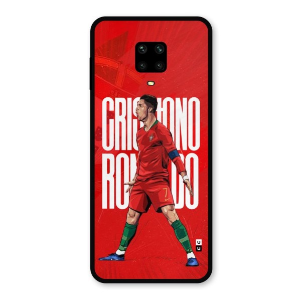 Soccer Star Roar Metal Back Case for Poco M2