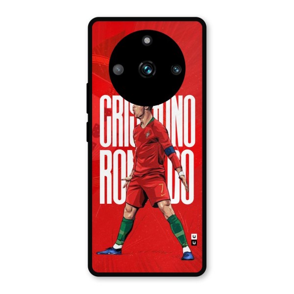 Soccer Star Roar Metal Back Case for Realme 11 Pro