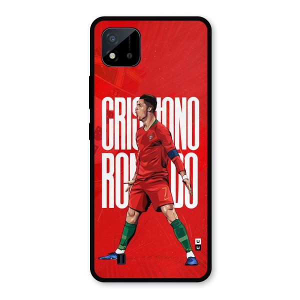 Soccer Star Roar Metal Back Case for Realme C11 2021