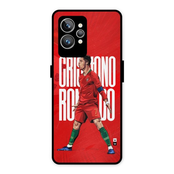 Soccer Star Roar Metal Back Case for Realme GT2 Pro