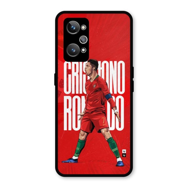 Soccer Star Roar Metal Back Case for Realme GT 2