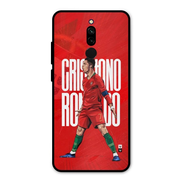 Soccer Star Roar Metal Back Case for Redmi 8