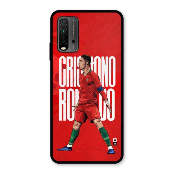 Soccer Star Roar Metal Back Case for Redmi 9 Power